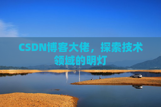CSDN博客大佬，探索技术领域的明灯